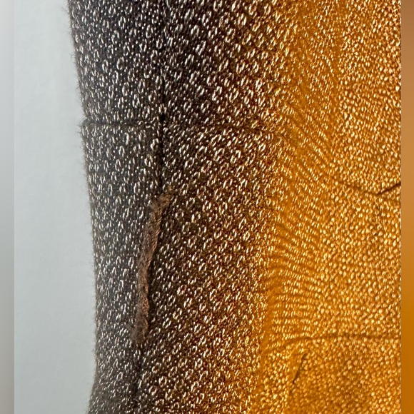 TAHARI BY ARTHUR S. LEVINE Women’s Brown Tweed Short Sleeve Dress Size 4 - Picture 7 of 11